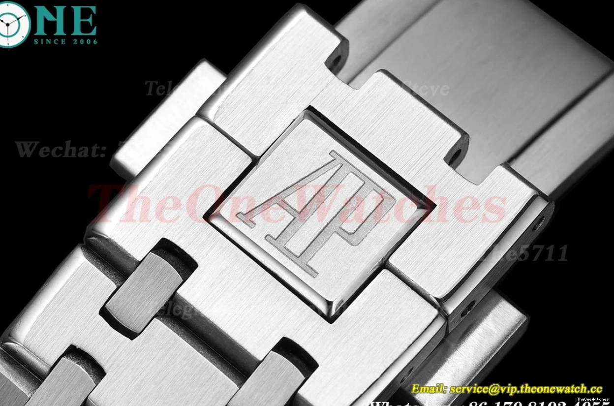 41mm Royal Oak 15400 GDF White SS MY8215 Dial SS 1231